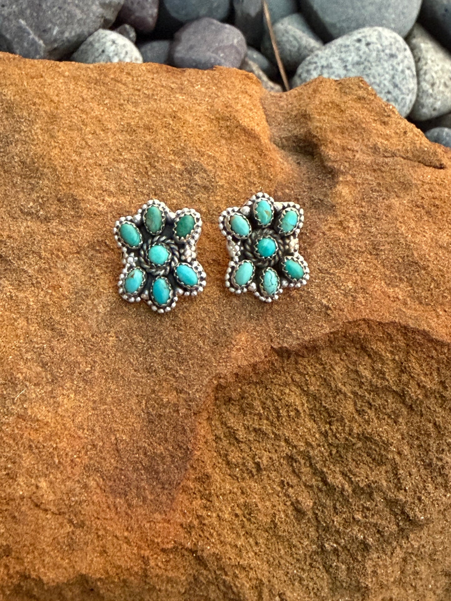 Kingman Turquoise Earrings