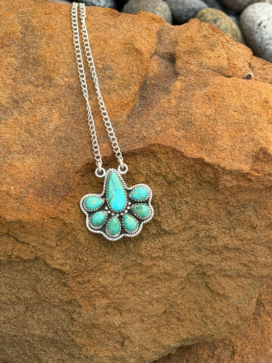 Kingman Turquoise Necklace